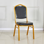 Parlor Side Chair with Gilded Legs and Foot Pads