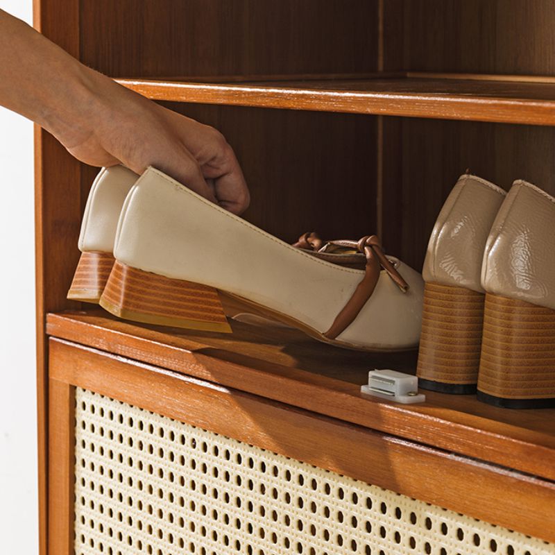 Sepia Bambusa 4-tier Shoe Storage Cabinet
