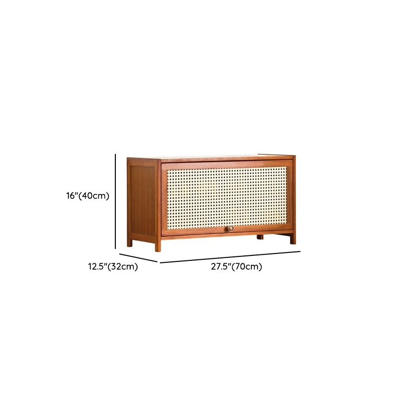 Sepia Bambusa 4-tier Shoe Storage Cabinet
