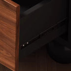Cocoa Casual Raw Wood Console Dresser with 6/9/5 Drawers in Horizontal/Vertical Orientation