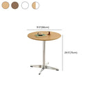 Silver Pedestal Panel Wood Dining Table, Rainproof and Perfect for 2-seater