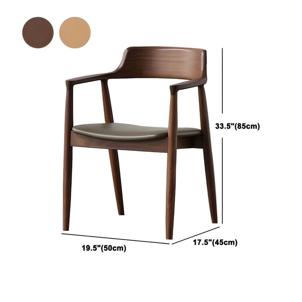 Modern Style Round Solid Wood Dining Set 1/2/4/5 Pieces Dining Set for Dining Areas