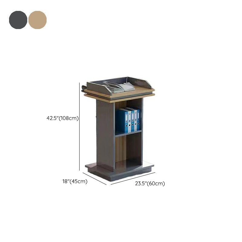 Modern Full Podium with Storage and Rollers