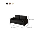 Trendy Water Resistant Standard Sofa/Loveseat/Single Sofa with Pillow Back in Dark Gray/White/Olive Green, Arm Included, Seats 3/2 People/1 Person with 2 Pillows