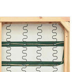 Trendy Solid Color Scratch-immune Convertible Sofa in Grey/Cerulean/Light Green with Arm, Seats 3/4-seater/2 People, and 2 Pillows