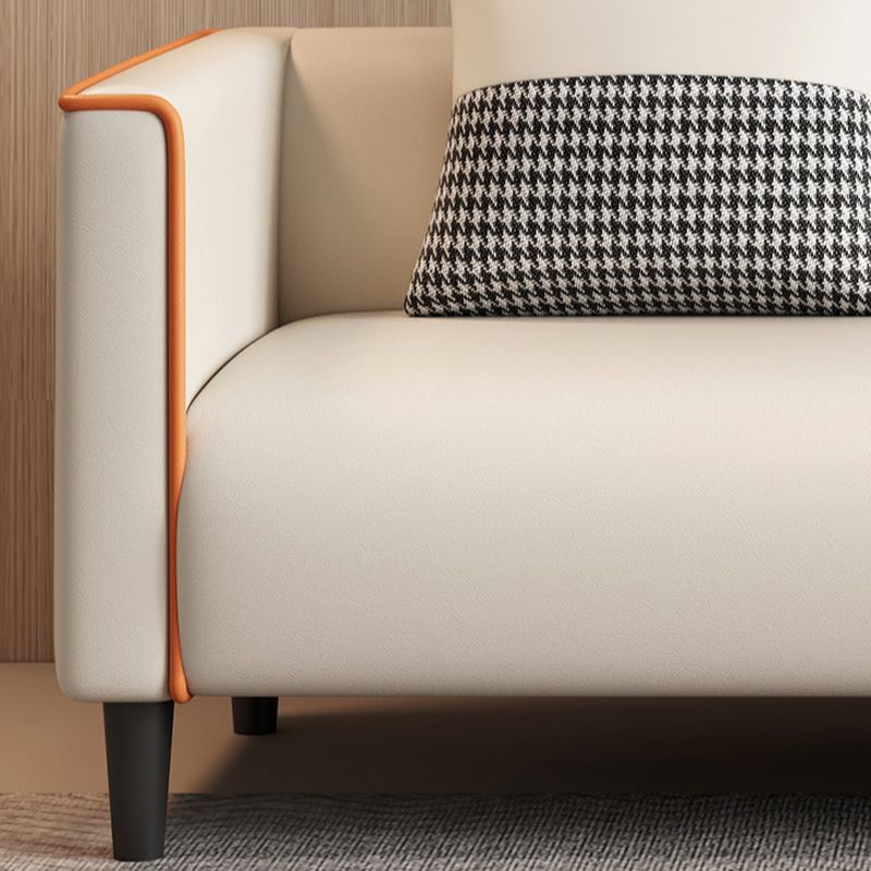 Trendy Water Resistant Standard Sofa/Loveseat with Pillow Back in Dark Gray/Dark Blue/Sage, Arm Included, 2 People/Seats 3/4-seater, 2 Pillows