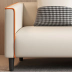 Trendy Water Resistant Standard Sofa/Loveseat with Pillow Back in Dark Gray/Dark Blue/Sage, Arm Included, 2 People/Seats 3/4-seater, 2 Pillows