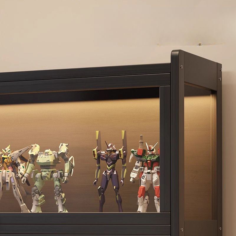 Cubitac Curio Cabinet with Locker Storage, Safe Cabinet Locking, Independent and Encased Design