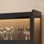 Cubitac Curio Cabinet with Locker Storage, Safe Cabinet Locking, Independent and Encased Design