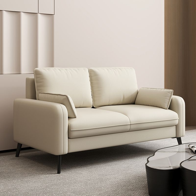 Versatile Standard Sofa/Loveseat/Single Sofa with Loose Back in Olive Green/Amber Color/Coffee and Arm
