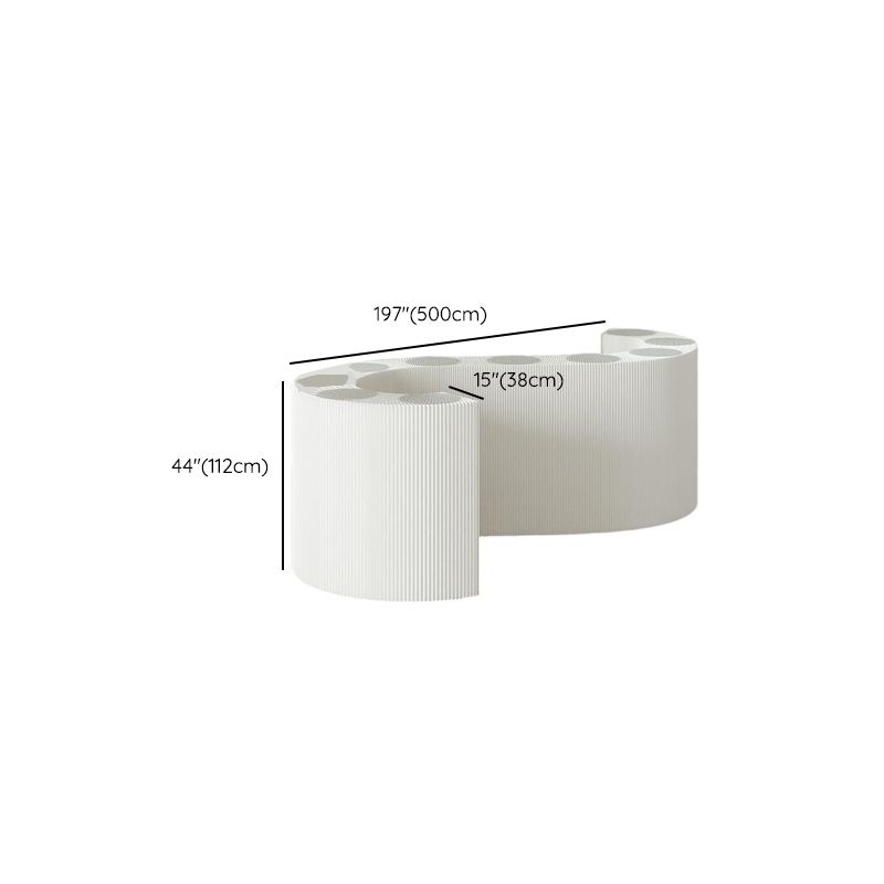 Chalk Collapsible Rectangle Up to 19 in W x 20 to 29 in/30 to 39 in/40 in & above H Unfinished Display Table with Single Pedestal Base