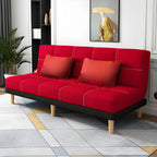 Contemporary Armless Standard Sofa Bed Dual Purpose Sofa for Living Room