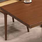 Simplistic Square/Rectangle Solid Wood Table with Eased Edge, Assembly Required, No Seating