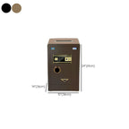 Steel Security Safe with Battery, Pry Resistant, Lockable with Keys and Interior