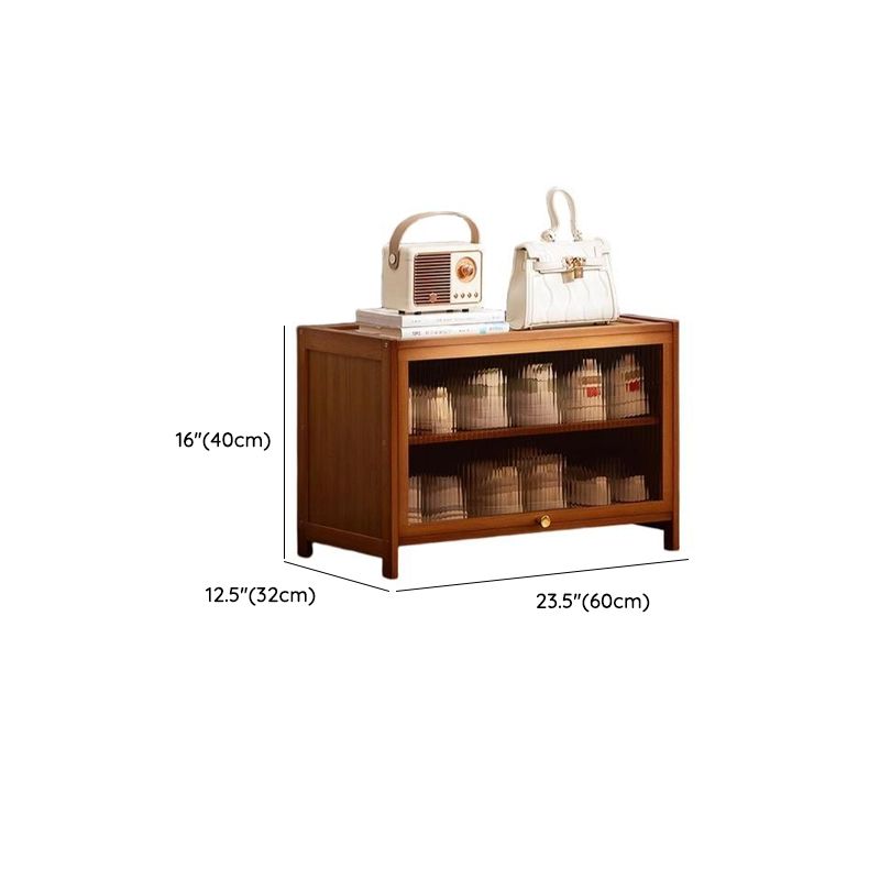 Auburn Bamboo 9-tier/7-tier/5-tier Shoe Stack with Dustproof Cover