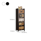 Detached Accent Cabinet with Damp-proof Steel Countertop