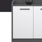 Trendy Lumber Office Storage Unit Stain Resistant with 5-Wide or more/4-Wide/3-Wide & Shelves & Cupboard & 5 Doors/4 Doors/2 Doors