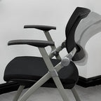 Simple Upholstered Blue/Turquoise/Citrus Color Office Chairs with Armrest and Ergonomic Design