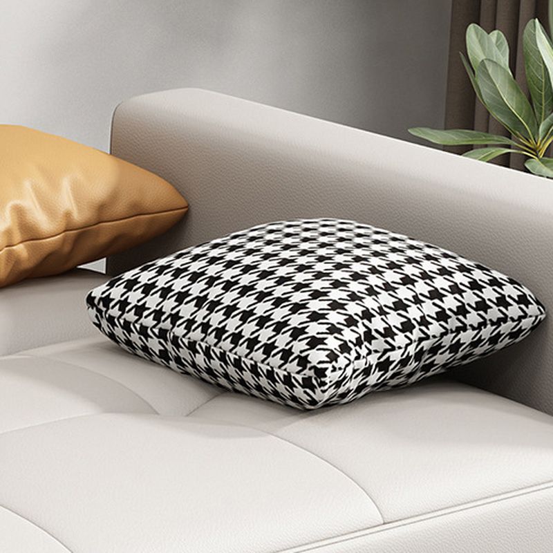 Damp-proof King Size/Full XL Size/Twin XL Size Tufted Convertible Sofa Daybed 2 Seater with Pillow, Square Arm & Tufted Back