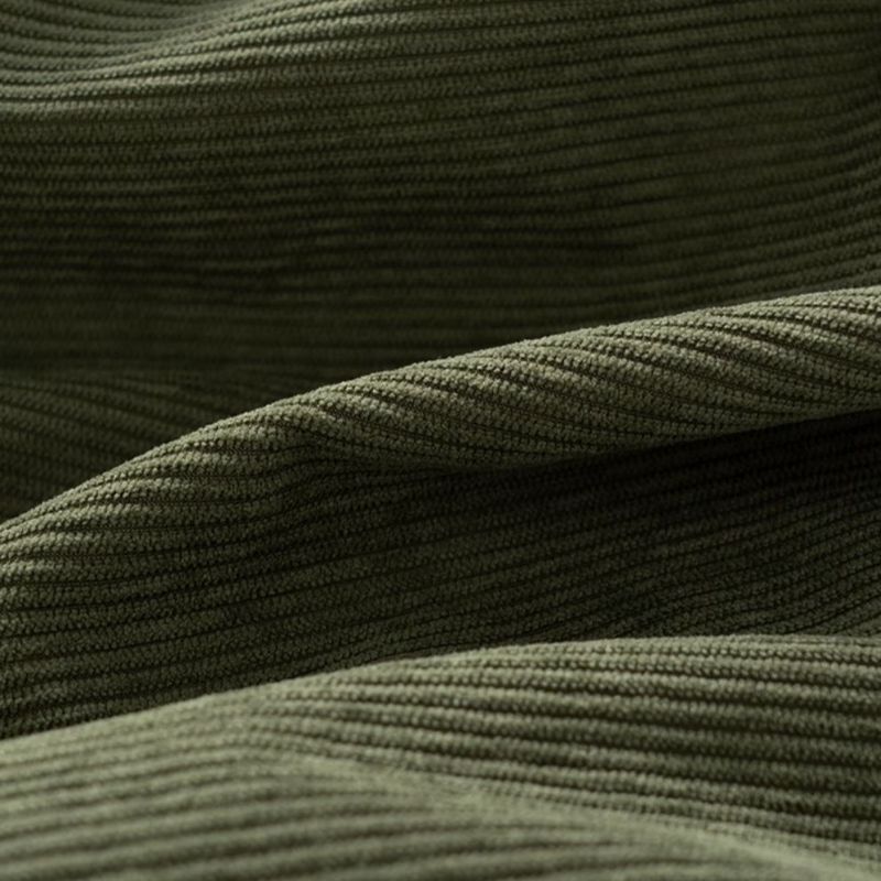 Trendy Solid Color Stain Resistant Loveseat in Emerald Green/Auburn/Beige for 2 People