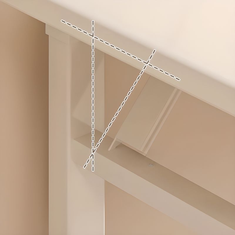 Rectangular Study Table and Chair Set in Reclaimed Wood with Two-sided Pedestal