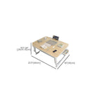 Trendy Manufactured Wood Notebook Holder with Pop Up Foldable Lifting Airlift