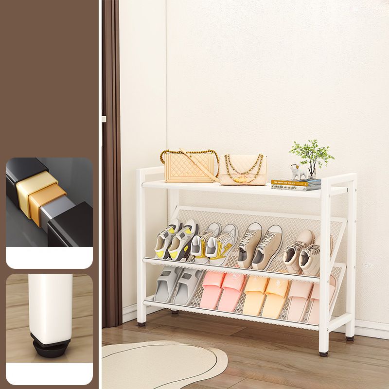 Modern Steel Shoe Shelf with 5 Tiers/4 Tiers/3 Tiers and Unattached Shelf