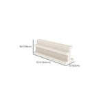 Minimalist Chalk Display Table with Environmentally Friendly Stump Base, Unfinished Finish, 50 in & Above Size, 30 to 39 in Width