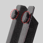 Matte Black Minimalist Warehouse Storage Rack with Steel Frame and Detached Installation