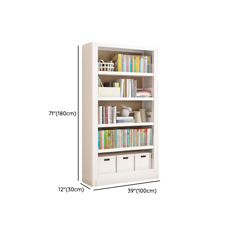 Chalk Organizer Shelf with 7 Shelves/6-Shelf/5 Shelves in Steel, Vertical, Open Back