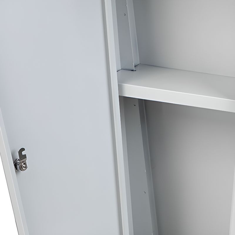 Metal Mobile Full Podium with Storage and Rollers