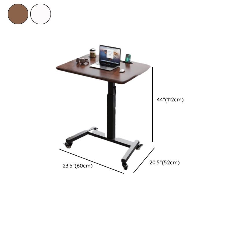 Versatile Laptop Cart with Pop Up Foldable Design, Lifting Airlift, and 5 Outlets