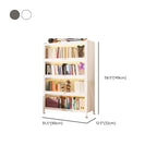 Vertical Alloy Organizing Shelf with Closed Back, Polymer Compound Door and 4-Shelf/5 Shelves/3-Shelf