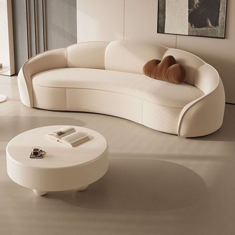 Versatile Olive Green/Ivory/Sand Sofa/Loveseat/Single Sofa with Sloped Arms and Concealed Support