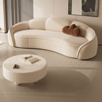 Versatile Olive Green/Ivory/Sand Sofa/Loveseat/Single Sofa with Sloped Arms and Concealed Support