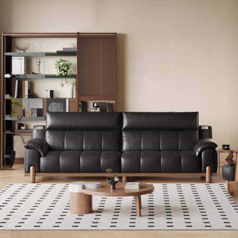 Contemporary Modern Solid Color Water Resistant Ink Standard Sofa for 2 People