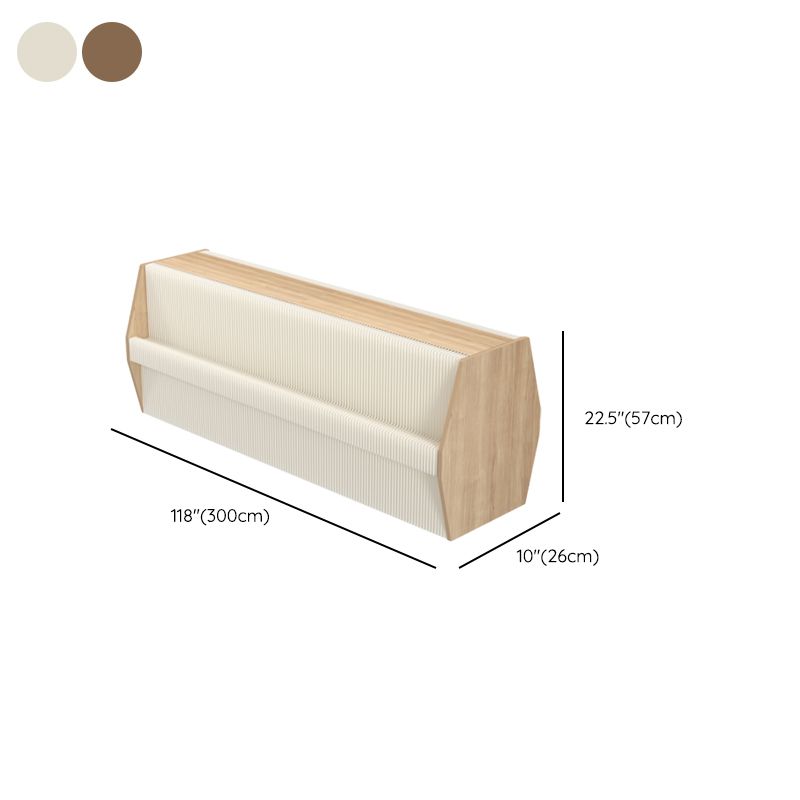 Environmentally Friendly Rectangle Display Table with Unfinished Finish, Adjustable Height from 30 to 39 in/20 to 29 in, and Desk Width Up to 19 in, Table Size 50 in & above/40 to 49 in