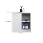 Base Cabinet/Office Console Cabinet with Stockroom Storage, Assembled and Safe, Featuring 2-Wide/1-Wide/3-Wide Compartments