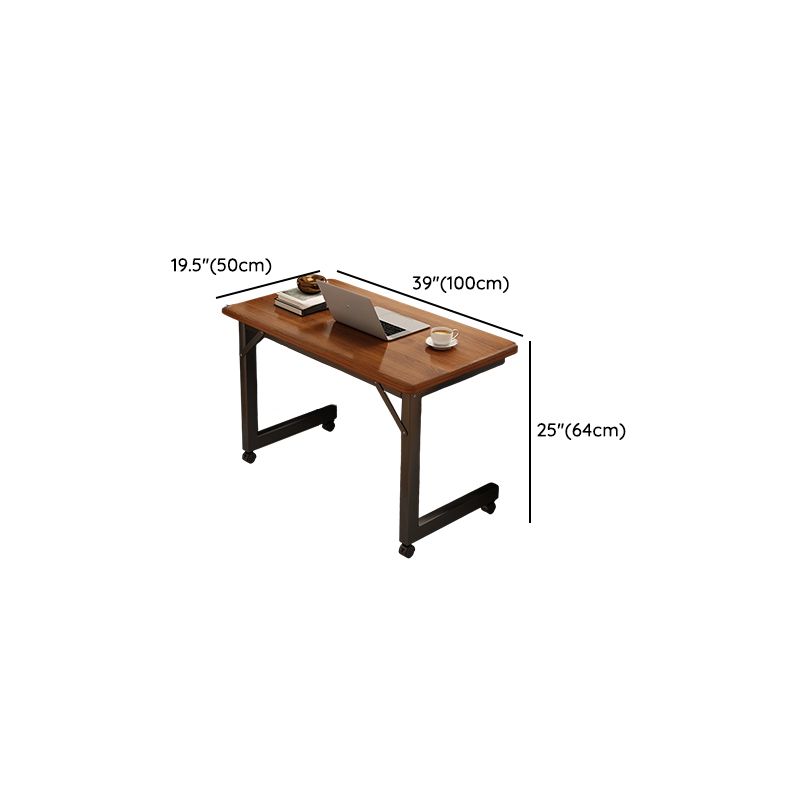 Trendy Engineered Wood Laptop Cart with Casters