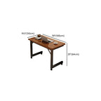 Trendy Engineered Wood Laptop Cart with Casters