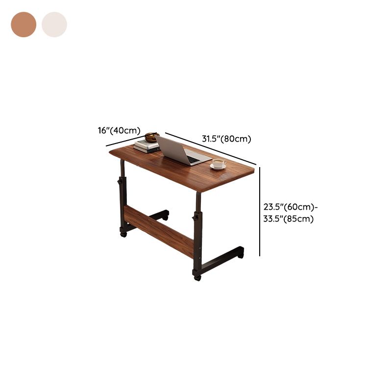 Trendy Engineered Wood Laptop Cart with Casters