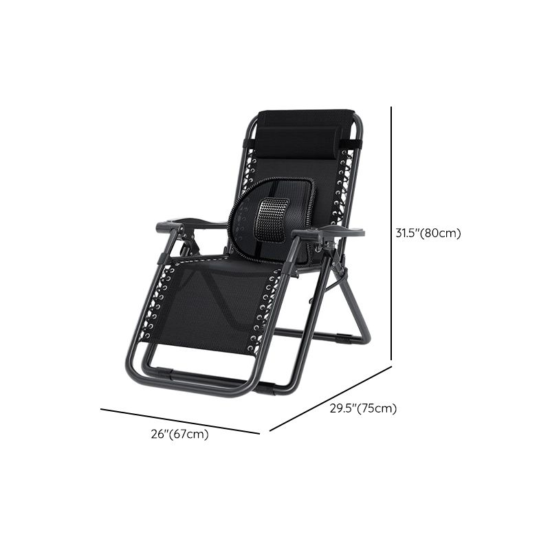 Art Deco Sepia/Midnight Black Solid Color Recliner with Alloy Non Rocking Base and Locking Back Angle, Lumbar Support Included/Not Included
