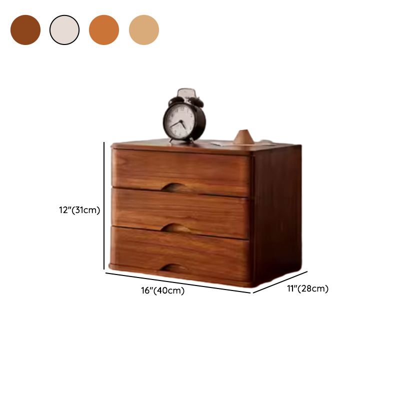 Free Standing Horizontal Filing Cabinet/Vertical Filing Cabinet in Wood with 1 Shelf and Drawer in a Simplistic Style