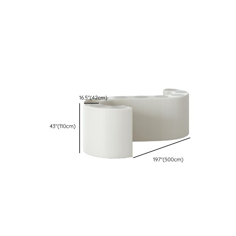Chalk Collapsible Rectangle Up to 19 in W x 20 to 29 in/30 to 39 in/40 in & above H Unfinished Display Table with Single Pedestal Base