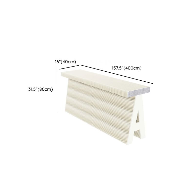 Chalk Display Table with Folding Feature, Rectangular Shape, 30 to 39 in Height, Unfinished Finish, and Various Table Sizes and Desk Widths