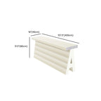 Chalk Display Table with Folding Feature, Rectangular Shape, 30 to 39 in Height, Unfinished Finish, and Various Table Sizes and Desk Widths