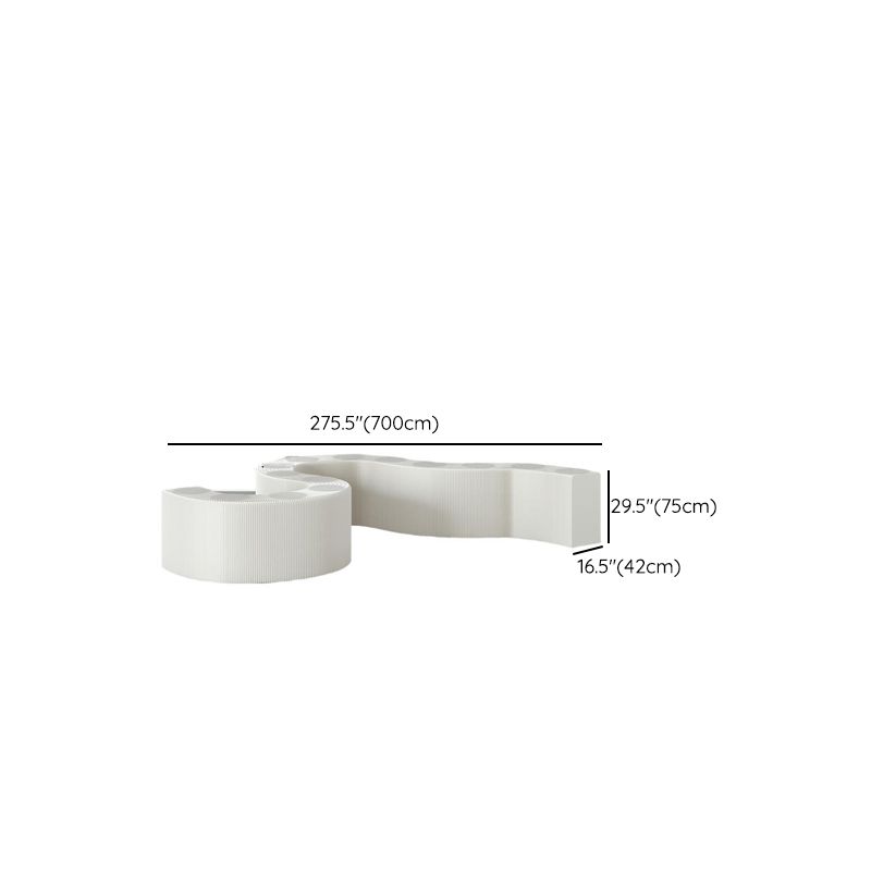 Chalk Collapsible Rectangle Up to 19 in W x 20 to 29 in/30 to 39 in/40 in & above H Unfinished Display Table with Single Pedestal Base