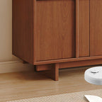 Trendy Wardrobe Chest Of Drawers with 2 Cabinets and 2 Interior Shelves