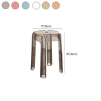 Synthetic Material Backless Stool