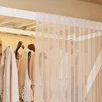 Chalk Modern Simple Style Coat Tree with Steel Frame and Storage Container